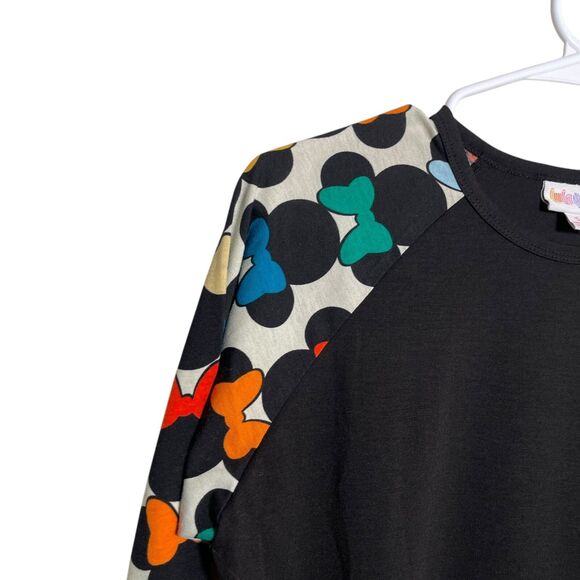 Disney LuLaRoe Shirt Women's Small Minnie Mouse Black Short Sleeve Top - Picture 5 of 9